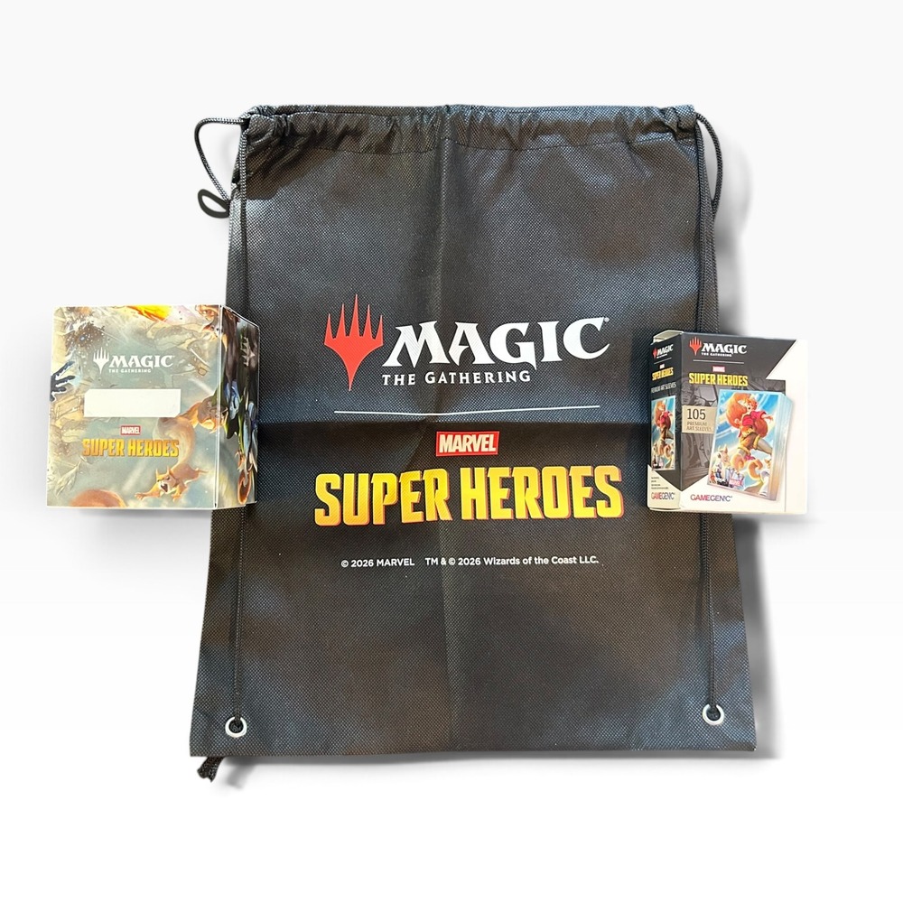 Magic The Gathering Marvel Super Heroes Gamegenic Bundle NEW!!